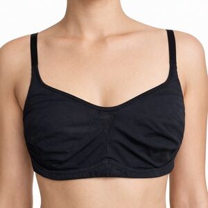 Olga by Warners Black Underwire Bra Full Coverage 44D